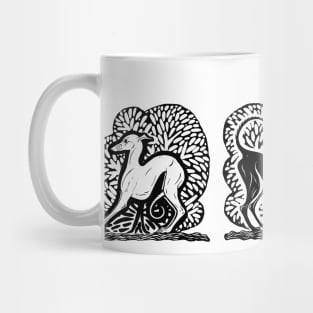 Graceful Greyhounds Mug
